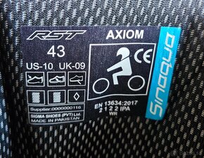 predám moto nohavice RST Ventilator-X CE a čižmy RST AXIOM - 3
