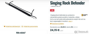 chránička lana Singing Rock Defender 120 cm - nová - - 3