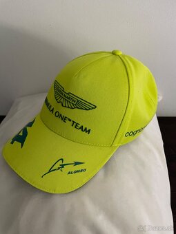 Aston Martin AMF1, Tím, Čiapka, Fernando Alonso, Limetka - 3