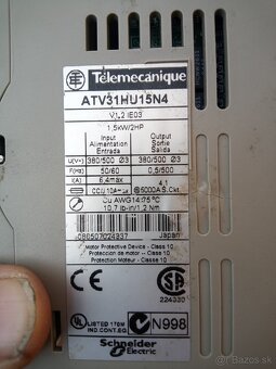 Frekvenčný menič 0,75kw 1,1kw 22kw - 3