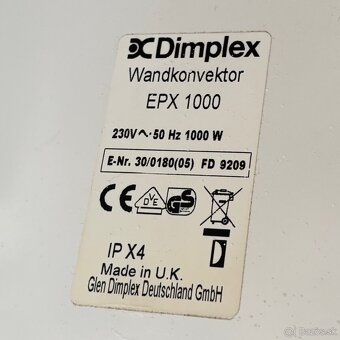 Elektrický ohrievač, konvektor, radiátor - 3