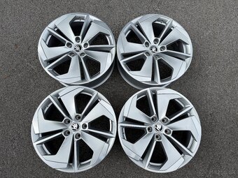 ORIGINAL ŠKODA OCTAVIA RS DISKY 5x112 R18 TOP - 3