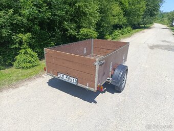 Prívesný vozík do 750kg - 3