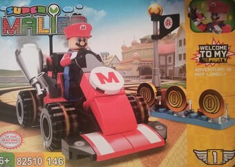 AKCIA Stavebnica Lego Super Mário na formule alebo motorke - 3