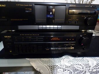 TEAC AG 550 stereo receiver+ TEAC V-377 tapedeck - 3