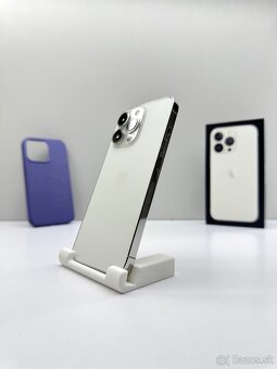 iPhone 13 PRO SILVER 128GB TOP STAV 100% NOVÁ BATÉRIA - 3