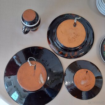 Keramika komplet s poličkou - 3