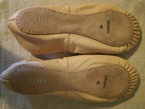 Baletné piškóty cvičky Bloch veľ. 18 NOVÉ, NENOSENÉ - 3