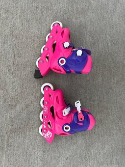 Detské kolieskové korčule uk 27-30 - 3