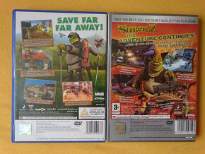 Hra na PS2 - Shrek, Nemo, Happy Feet, Barnyard - 3