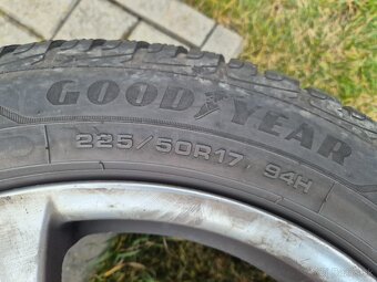 Disky + zimne pneu Goodyear r17 - 3