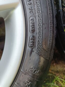 VW Kolesá s pneu 5x112 6,5Jx16H2 ET50 205/55 R16 - 3