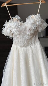 Svadobné šaty Luce Sposa – 32–38, nude - 3