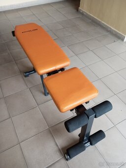 Nastaviteľná lavička aj na brucho DUVLAN F.EQUIPMENT - NOVÁ - 3