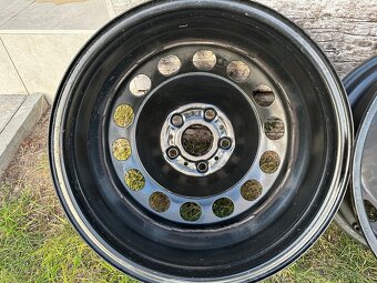 Originálne plechové disky VW 16" 5x112 – ET46 - 3