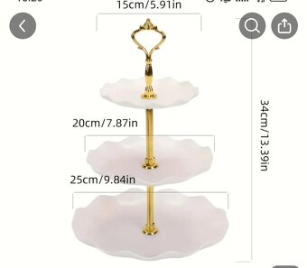 Stojan na zákusky nový - 3