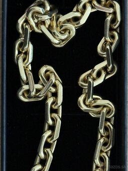 Zlatá reťaz 118g , Nová - nenosená 14 k 585 - 3