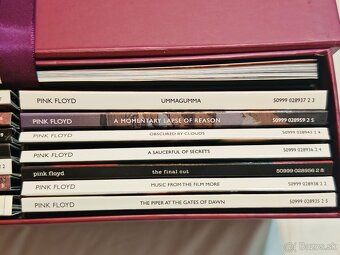 Pink Floyd 14 CD box, v obchode 190 eur stal - Nove - 3