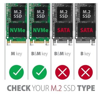 AXAGON PCIe M.2 NVMe adaptér + chladič (použitý) - 3
