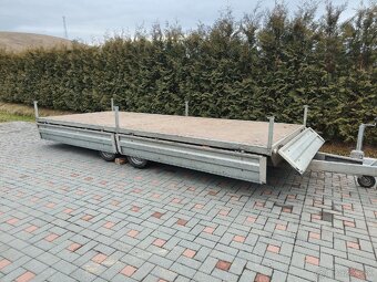 Dvojnapravovy prívesný vozík 2.6 t UNIKOL - 3