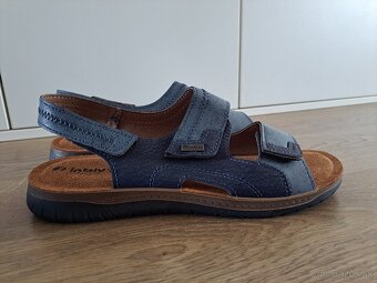 Pánske celokožené sandále - 3