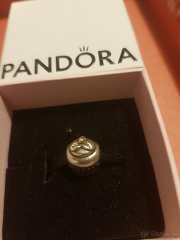 pandora korálka muffin/koláč bikolor - 3