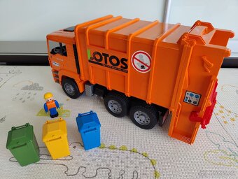 BRUDER MAN LOTOS smetiarske vozidlo - 3