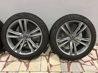 Alu kolesá originál VW sebring 5x112 R18 + TPMS - 3