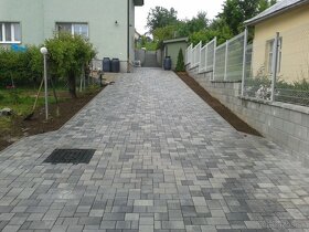 Stavebné práce, murované bazény, spevnené plochy, oplotenia - 3