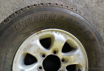 Elektrón 6x139,7 R15 + pneu Bridgestone - 3