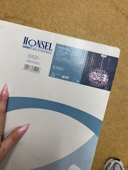 Závesné svietidlo HONSEL LEUCHTEN Purple (Art. No. 61021) - 3