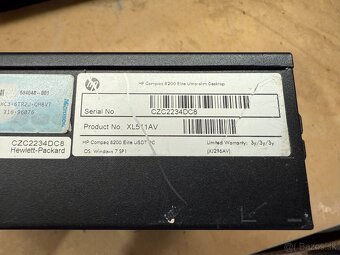 Predám pokazený počítač HP 8200 USDT na diely. - 3