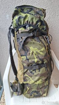 Vojenský batoh 50l, maskovací vzor, horné vrecko - 3