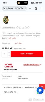 Predám Invicta 26967 Subaqua Poseidon - 3