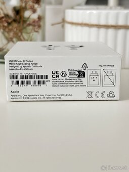 AirPods 4 – úplne nové, zapečatené - 3