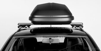 Veľký strešný box Hapro Carver 6.5 + nosice(priečniky) - 3