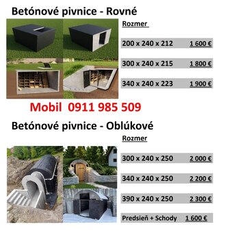 Betonova zumpa a pivnice - 3