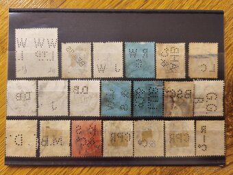 Známkové perfiny - 3