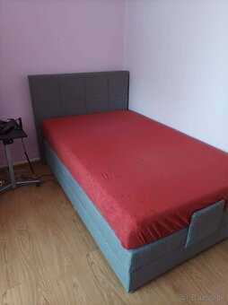 Elektrická polohovacia posteľ boxspring 120x200 - 3