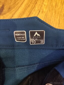 Detské softshellove nohavice veľkosť 140 - 3