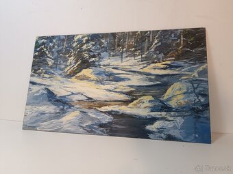 Akrylové obrazy 50x30 2 - 3