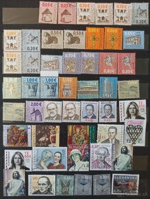 Zbierka poštových známok SLOVENSKO eurova mena 95 ks - 3