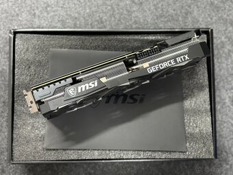 Predám kartu GEFORCE RTX 3070 MSI VENTUS 3x PLUS 8GB - 3