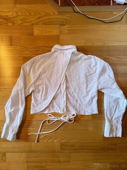 Dámska crop košeľa ZARA - 3