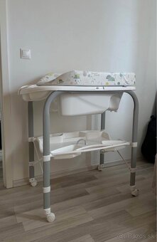 Prebaľovací pult + vanička - 3