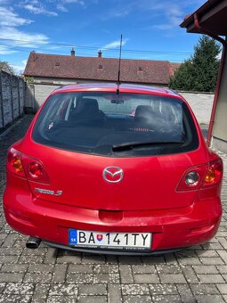 Predám Mazda 3 hatchback 1.6 - 3