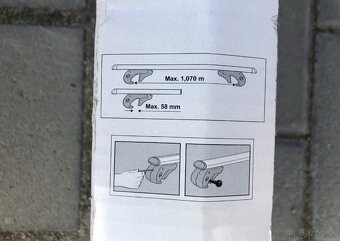 Strešný nosič - priečniky BRIO - 3