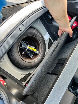 Vyvýšené dno VW Golf PLUS + rezerva - 3