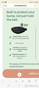 Tehotensky bezpecnostny pas Tummy Shield - 3