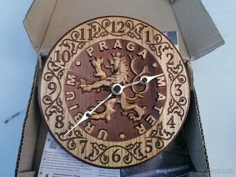 Predám drevené nástenné hodiny Praha - 3